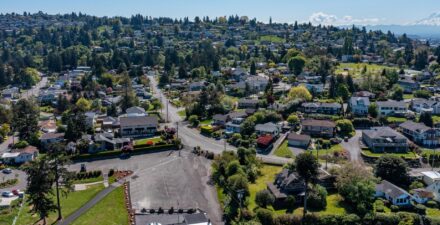 Aerial, Browns Point, Northeast Tacoma, Water, Waterfront