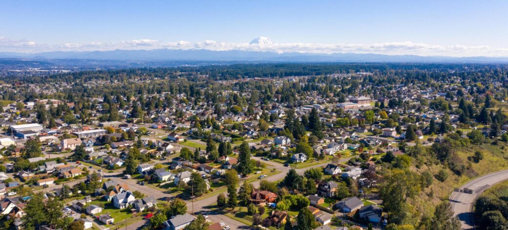City of Tacoma aerial photo.