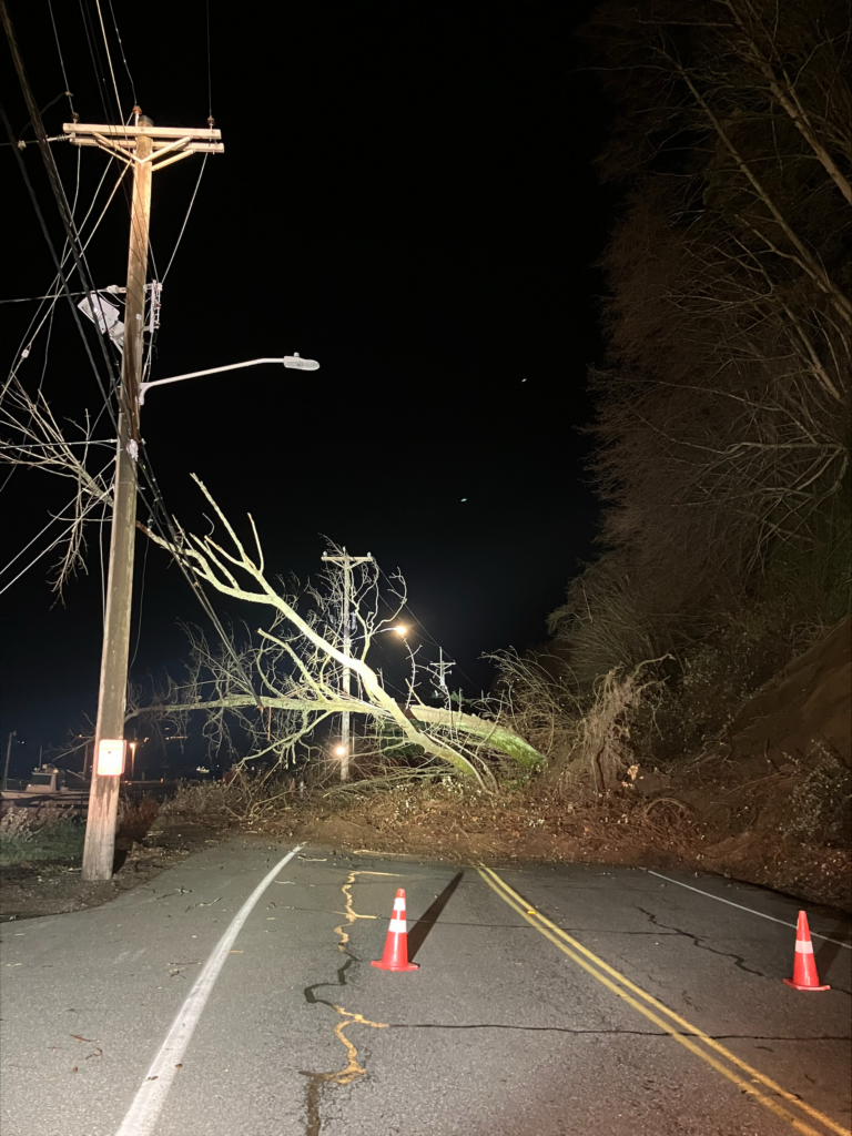 Marine View Drive Landslide