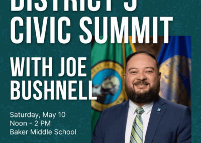 District 5 Civic Summit with Joe Bushnell
