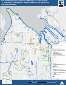 
Prohibited Areas For Camping Map