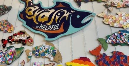 Foss Waterway Seaport's Tacoma Salmon in the Classroom Art Project