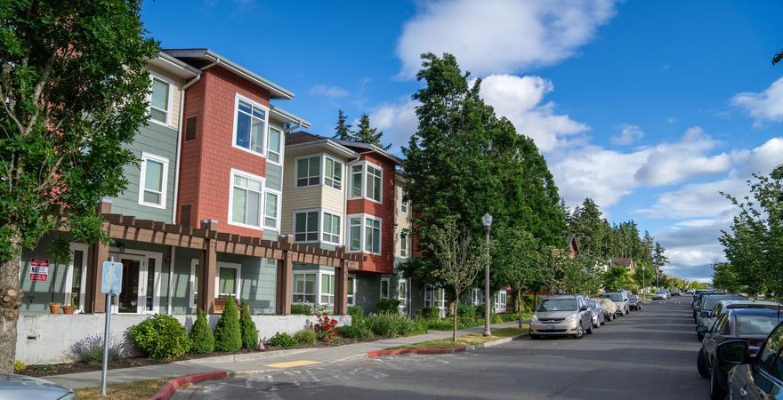 Picture of apartments in Tacoma.