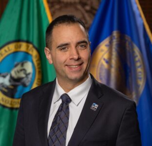 Mayor Anders Ibsen in Council Chambers