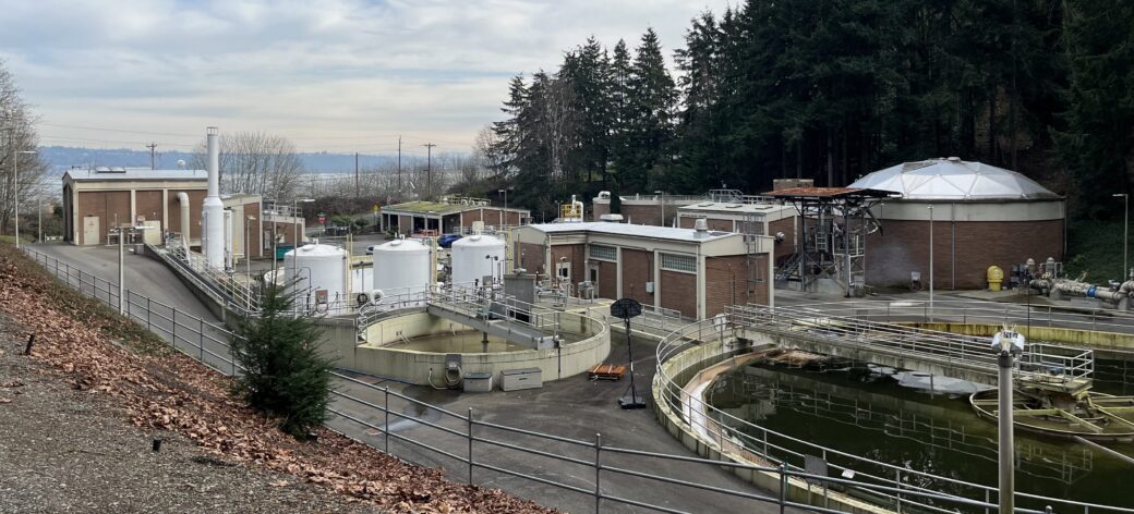 Photo overlooking the North End Treatment Plant