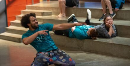 Barefoot Collective performing at Kaleidoscope at STAR Center in 2024.