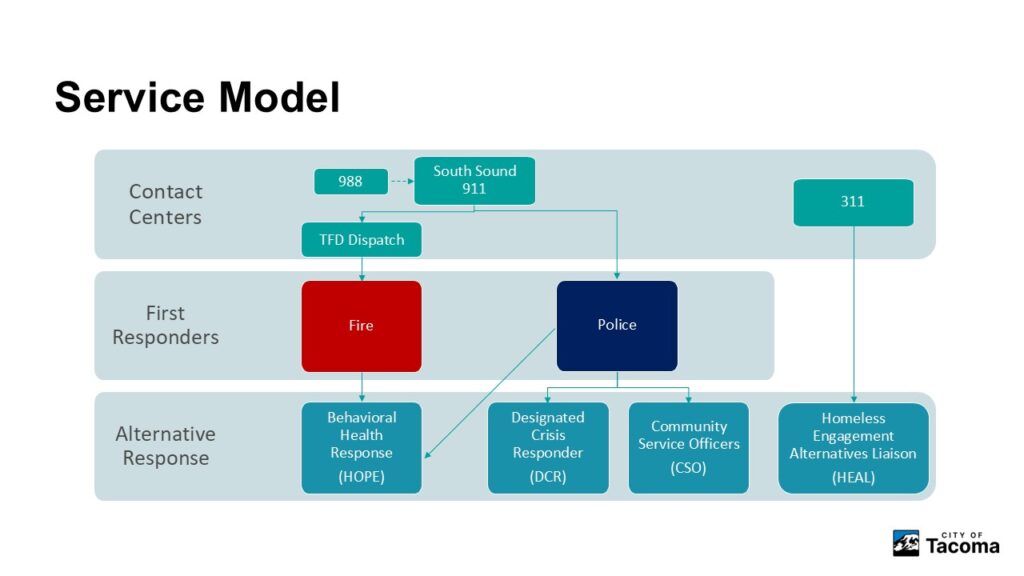 Dispatch Service Model for Alternative Response programs.