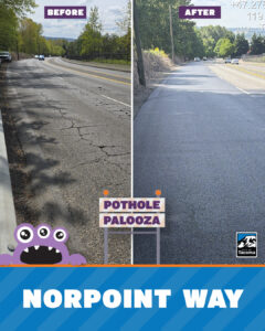 Pothole Palooza 2026 Norpoint Way NE