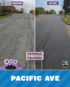 Pothole Palooza 2026 Pacific Avenue