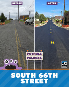 Pothole Palooza 2026 South 66th Street