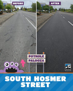 Pothole Palooza 2026 South Hosmer Street