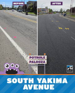 Pothole Palooza 2026 South Yakima Street