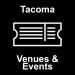 Tacoma Venues and Events icon: an event ticket.